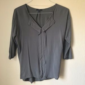 GAP slate gray top